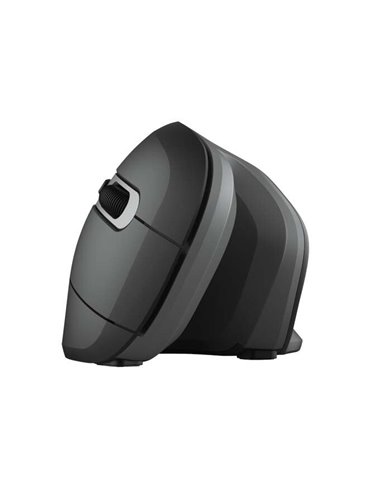 Trust - Souris USB sans fil Verro 1600 dpi - 5 boutons - Design ergonomique - Angle vertical 60º - Couleur noire