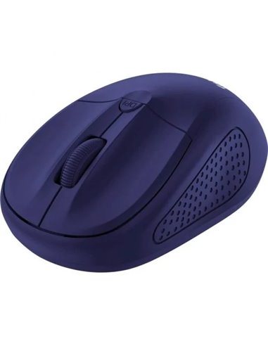 Trust - Souris sans fil Primo - 1600dpi - 4 boutons - Couleur Bleu