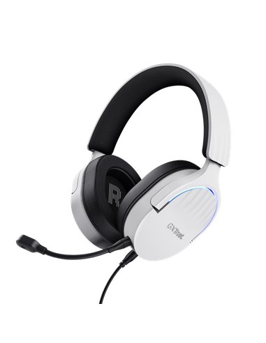 Trust - Casque de jeu GXT490 Fayzo - USB 7.1 - Blanc