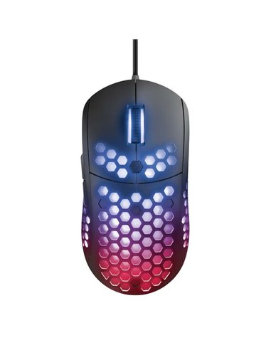 Trust - Souris USB Gaming GXT 960 Graphin 10000dpi - 5 Boutons - Eclairage RGB - Câble 1,80m - Utilisation Droitier - Coloris No