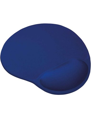 Trust - Tapis de souris ergonomique BigFoot - Repose-poignet en gel - Dimensions 23,6x20,5 cm - Couleur Bleu