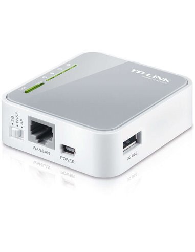 TP-Link - Routeur portable sans fil N 3G/4G TL-MR3020