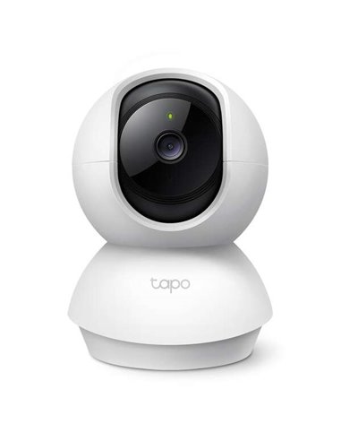 TP-Link - Caméra de surveillance Wi-Fi Tapo TC71 2K - Rotation 360º - Vision nocturne - Détection de mouvement et notifications 