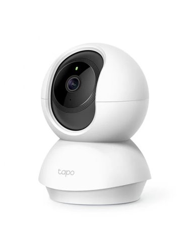 TP-Link - Caméra de sécurité WiFi Tapo TC70 1080p - Vision nocturne - Détection de mouvement - Audio bidirectionnel