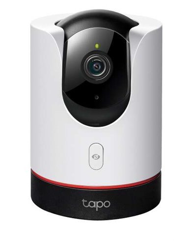 TP-Link - Caméra de sécurité WiFi Tapo C225 2K QHD - Vision nocturne - Détection de mouvement - Vision panoramique 360º - Mode p