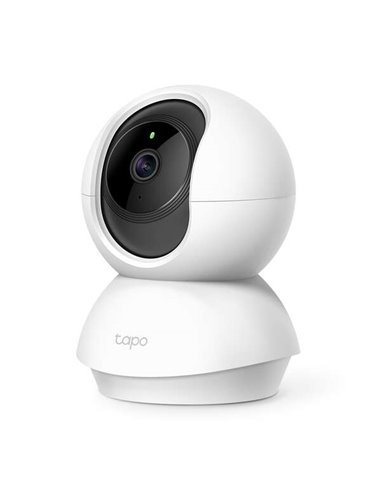 TP-Link - Caméra de sécurité IP WiFi Tapo C210 FullHD 1080p - Vision nocturne - Détection de mouvement - Vision panoramique 360º