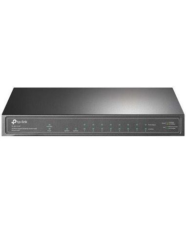 TP-Link - Switch de bureau - 10 ports Gigabit - 8 ports PoE+