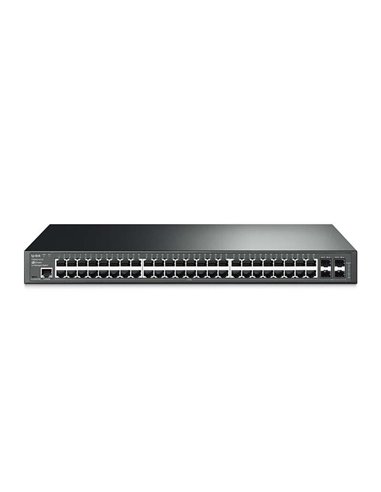 TP-Link - Switch Gigabit L2 gérable JetStream - 48 ports avec 4 emplacements SFP