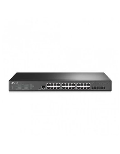 TP-Link - Switch administrable L2 24 ports Gigabit + 4 SFP