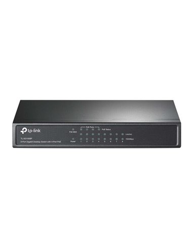 TP-Link - Switch de bureau - 8 ports Gigabit avec 4 ports PoE