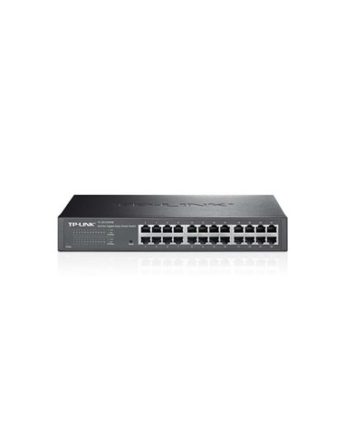 TP-Link - Switch intelligent Gigabit Easy 24 ports - Technologie verte - Plug & Play