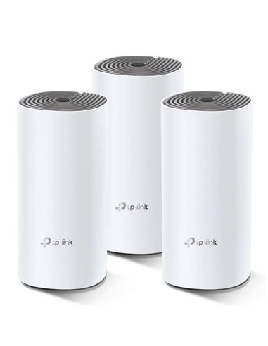 TP-Link - Système WiFi Mesh double bande AC1200 - Pack de 3 - Couverture WiFi de 370 m2