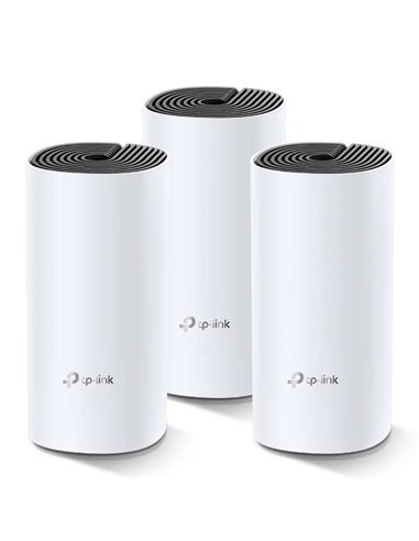 TP-Link - Système WiFi hybride maillé AC1200 - Pack de 3 - Couverture WiFi de 370 m2