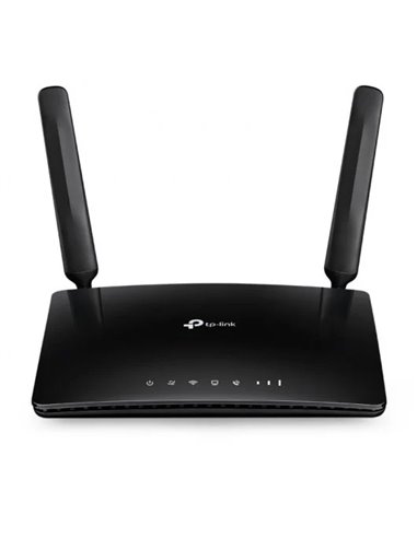 TP-Link - Routeur WiFi Mobile 4G LTE - 2 Antennes Externes - 2x WAN, 1x WAN/LAN - Couleur Noir