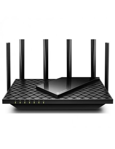 TP-Link - Routeur Wi-Fi 6E tri-bande AXE5400 - Vitesses jusqu'à 5400 Mbps - 1x USB 3.0, 5x LAN - 6 antennes externes