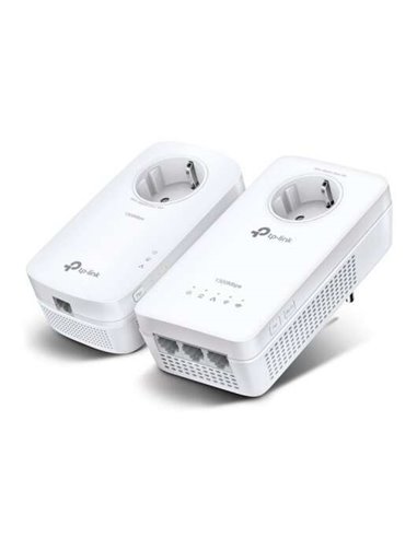 TP-Link - KIT CPL WiFi AC1200 - Prise intégrée - 3 ports Ethernet Gigabit - Double bande jusqu'à 867 Mbps