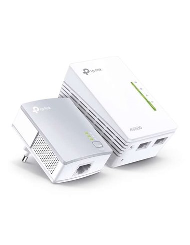 TP-Link - Kit Adaptateur WiFi CPL/CPL 600Mbps 2 Ports Ethernet 10/100mbps