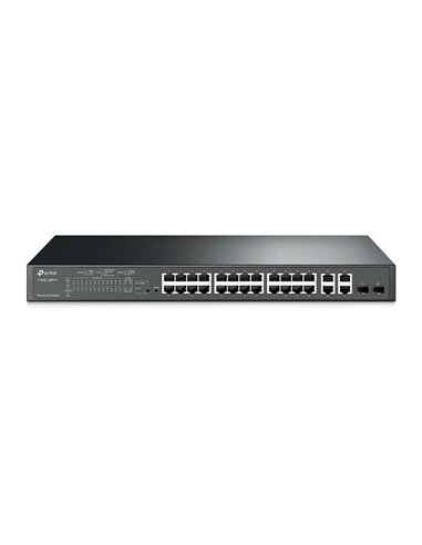 TP-Link - Switch JetStream Smart PoE+ - 24 ports 10/100Mbps et 4 ports Gigabit