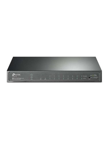 TP-Link - Switch intelligent JetStream - 8 ports PoE Gigabit avec 2 emplacements SFP