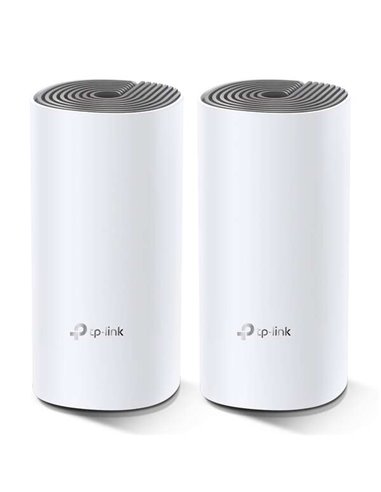 TP-Link - Système WiFi Mesh double bande Deco E4 AC1200 Pack 2