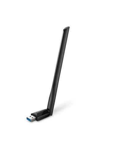 TP-Link - Adaptateur USB sans fil double bande AC1300 - 1 antenne externe à gain élevé - Technologie MU-MIMO