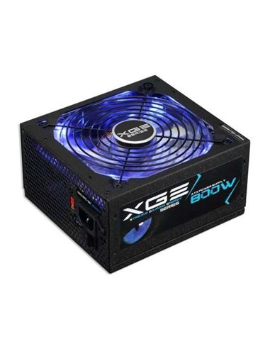 Tooq - Alimentation Gaming XGE II 800W ATX 2.3 12V - PFC Actif - Certification 80 Plus Bronze - Ventilateur Silencieux 140 mm av