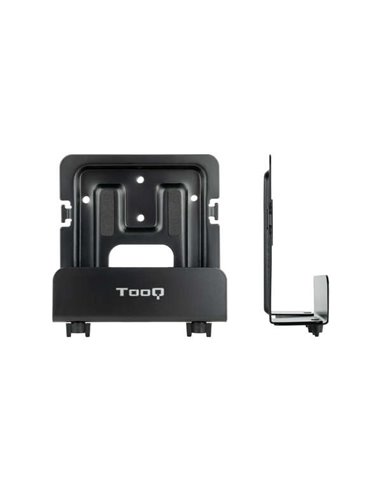 Tooq - Support Lecteur/Routeur/Minipc Multimédia Universel - Noir