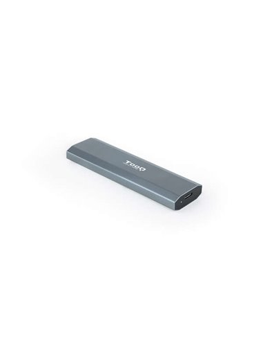 Tooq - Boîtier SSD Externe Shura M.2 NGFF/NVMe USB-C 3.1 Gen2