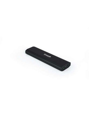 Tooq - Boîtier SSD Externe Shura M.2 NGFF/NVMe USB-C 3.1 Gen2