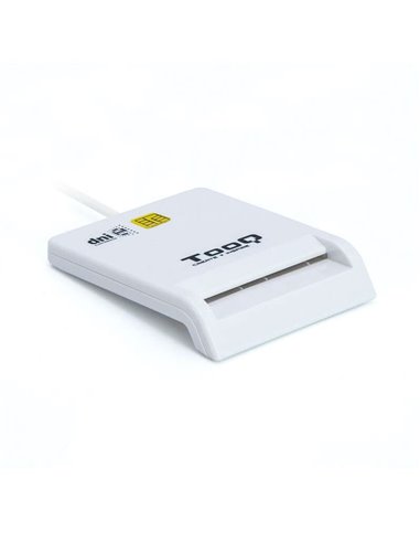 Tooq - Lecteur USB DNIe - Blanc