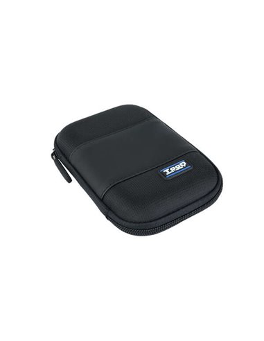 Tooq - Étui pour Boîtier Externe 2.5" - Sangle de Fixation Intérieure - Fermeture Zippée - Couleur Noir