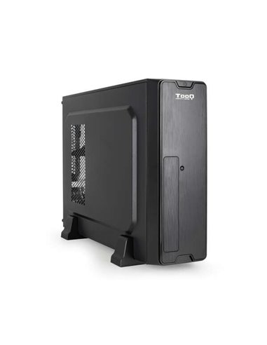 Tooq - Boîtier Lecteur de Carte Slim MATX TQC-3007U3CD 500W - Noir