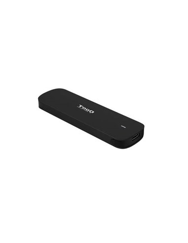 Tooq - Boîtier externe en aluminium M.2 NVME USB3.1 Gen2 - Couleur noire