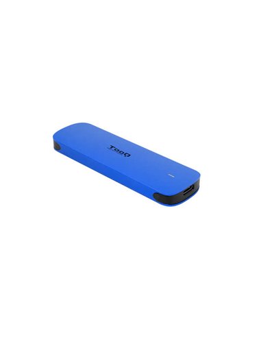 Tooq - Boîtier Externe en Aluminium M.2 NVME USB3.1 Gen2 - Couleur Bleu