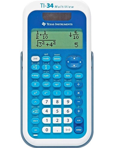 Calculatrice scientifique Texas Instruments TI-34 MultiView