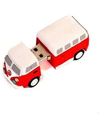 TechOneTech - Hippie Van Bang Camper Mémoire USB 2.0 32 Go (Pendrive)