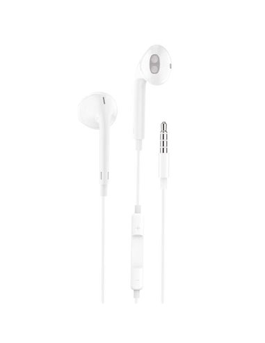 TechOneTech - Écouteurs intra-auriculaires Ear Tech - Microphone intégré - Mini Jack 3,5 mm - Assistant vocal - Câble 1,20 m