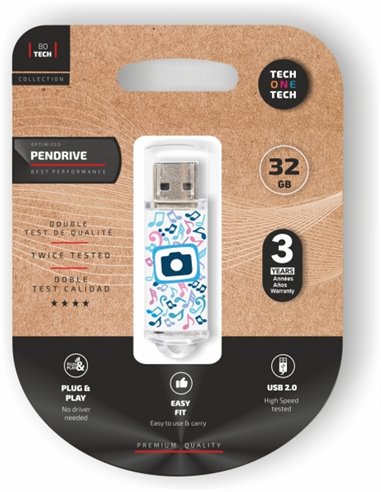 TechOneTech - Be Super Photo Dream Mémoire USB 2.0 32 Go (Pendrive)