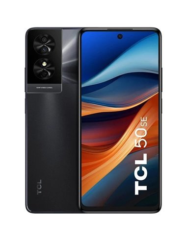 TCL - 50 SE Smartphone 6,78" - 6 Go - 256 Go - Appareil photo 50MP - Batterie 5010mAh - Couleur Gris