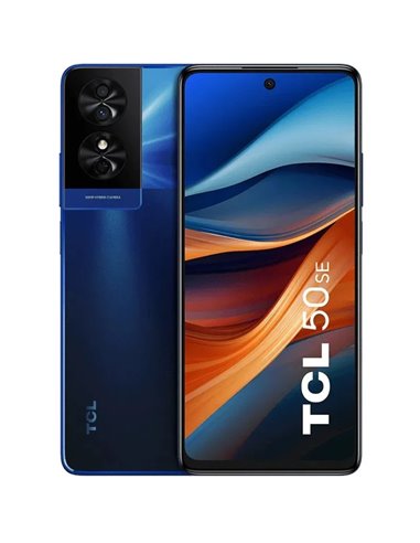 TCL - 50 SE Smartphone 6,78" - 6 Go - 256 Go - Appareil photo 50MP - Batterie 5010mAh - Couleur Bleu