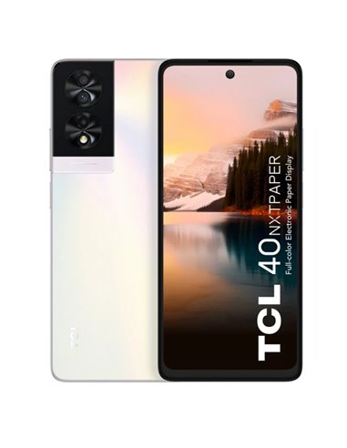 TCL - 40 NXTPAPER Smartphone 6,78" - 16 Go - 256 Go - Appareil photo 50MP - Batterie 5010mAh - Charge rapide 33W - Couleur Opale