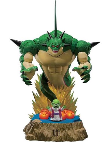 Tamashii Nations - Set Lumineux SH Figuarts Dragon Ball Z Porunga et Dende - Aiguilles Interchangeables - Lecteur NFC Intégré au