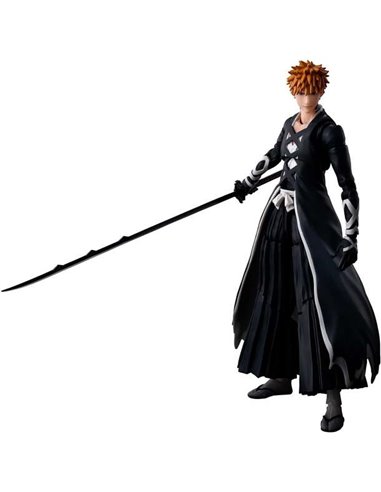 Tamashii Nations - SH Figuarts Bleach : Guerre Sanglante de Mille Ans mode Ichigo Kurosaki Bankai Tensazangetsu - Figurine Artic