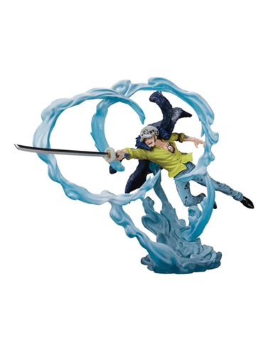 Tamashii Nations - Figuarts Zero Extra Battle One Piece TrafaLG -ar Law Bataille des Monstres sur Onigashima - Figurine de colle