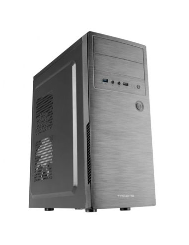 Tacens - Boîtier Initiox ATX, Micro ATX, Mini-ITX Moyenne Tour - Taille HDD 2,5", 3,5", 5,25" - USB-A 2.0, USB-A 3.0 et Audio - 