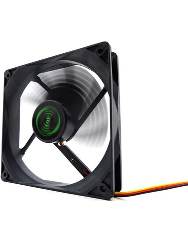 Tacens - Ventilateur Anima AF12 120 mm - Boîtier et pales noirs - Vitesse max. 1200 tr/min