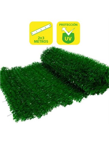 SunGarden - Haie Artificielle Verte 2x3m - Coloris Vert