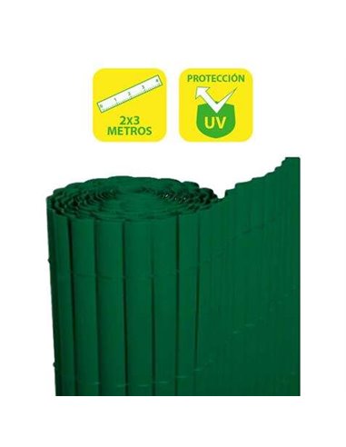 SunGarden - Haie Plastique Double Face 2x3m - Couleur Vert