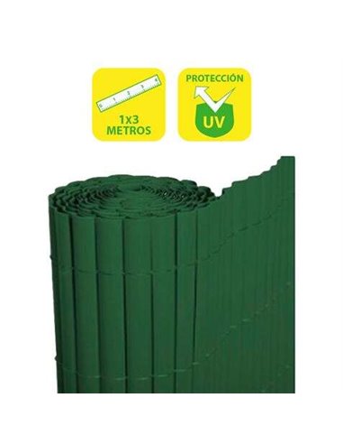 SunGarden - Haie Plastique Double Face 1x3m - Couleur Vert