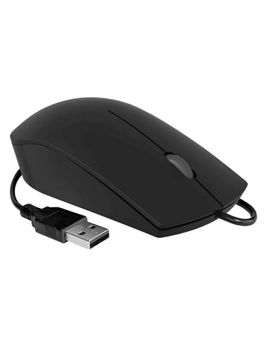 SubBlim - Souris Professionnelle Filaire - Design Ultra-Délicat et Ergonomique - Technologie Silent Click - Couleur Noir Mat